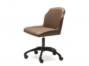 tyler wheels swivel upholstered office chair cattelan italia 1