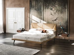 amadeus modern leather bed cattelan italia 1
