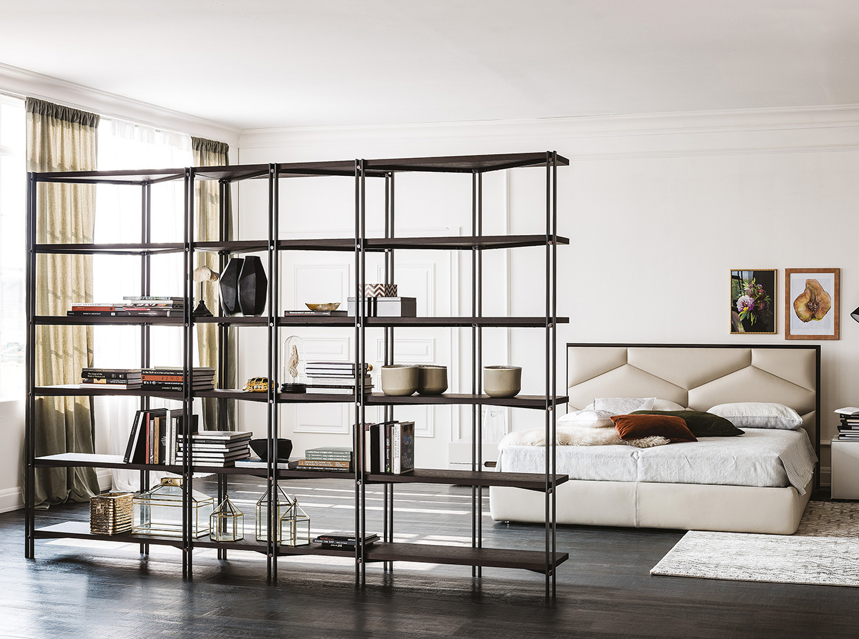 Hudson Modular Bookcase Room Divider by Cattelan Italia - MIG
