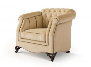 Carpanese Home Classic Italian Armchair 6244 Heritage Collection