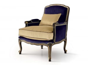 Carpanese Home Classic Italian Armchair 6537 Heritage Collection