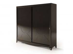 Carpanese Home Sliding Door Wardrobe 6296 without mirrors Heritage Collection