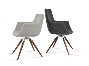 bottega carrot chair dining