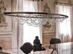 cristal luxury italian chandelier cattelan italia 1