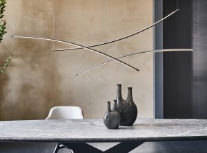 katana modern suspended light chandelier cattelan italia 1
