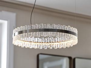 phoenix modern crystal chandelier cattelan italia 1