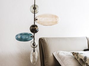 topaz modern chandelier lamp cattelan italia 1