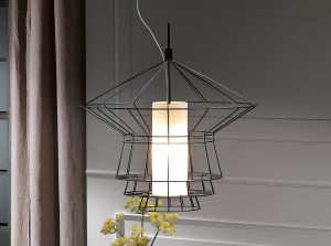 zeppelin modern lampshade chandelier cattelan italia 1