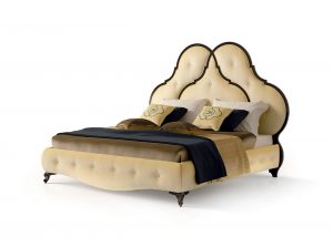 Carpanese Home Classic Upholstered Bed 6281 Heritage Collection