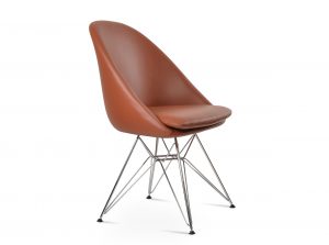 avanos tower modern upholstered dining chair sohoconcept 1