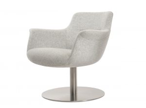 bottega round lounge accent chair sohoconcept 1