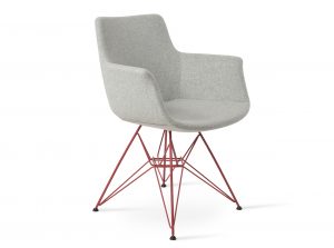 bottega tower modern upholstered chair sohoconcept 1