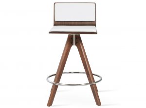 corona pyramid wood counter bar stool sohoconcept 3