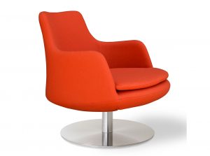 dervish swivel lounge armchear sohoconcept 1