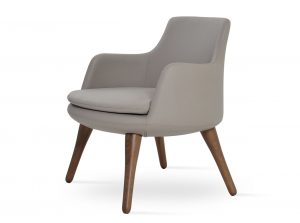 dervish swivel wood armchear sohoconcept 1