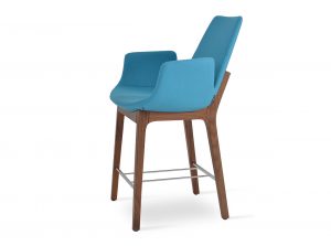 eiffel wood arm counter bar stool sohoconcept 4