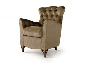 Carpanese Home Classic Italian ArmChair 5144 Heritage Collection