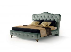 Carpanese Home Upholstered Italian Bed 5189 Heritage Collection