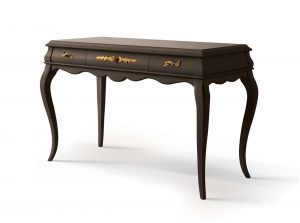 Carpanese Home Vanity Console Table 6533 with 3 drawers Heritage Collection