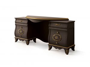 Carpanese Home Vanity Dressing Table 6277 Heritage Collection