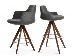 dervish pyramid mw swivel counter bar stool sohoconcept 1