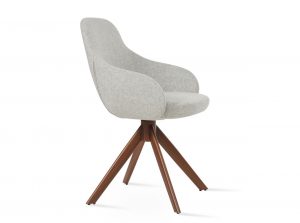 gazel arm sword swivel dining chair sohoconcept 6