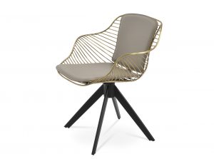 zebra sword swivel armchair sohoconcept 3