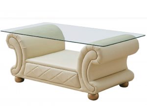 Apolo Ivory Coffee End Table by ESF Furniture 3