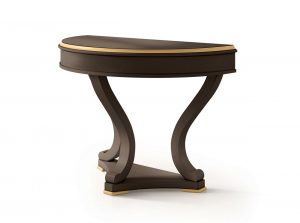 Carpanese Home Classic Console Table 5014 Half Moon Shape