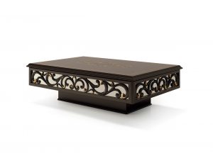 Carpanese Home Classic Rectangular Coffee Table 6032 Heritage Collection
