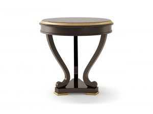 Carpanese Home Classic Round End Table 5030 5230 Heritage Collection