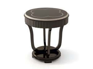 Carpanese Home Classic Round End Table 6030 Heritage Collection