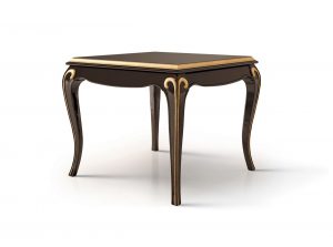Carpanese Home Classic Square End Table 5038 Heritage Collection