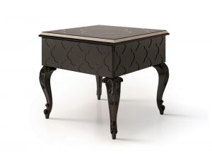 Carpanese Home Classic Square End Table 6138 Heritage Collection