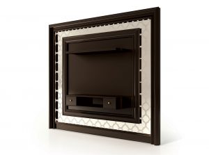 Carpanese Home Contemporary TV Stand Wall Panel 6145