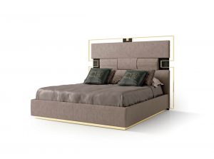 Carpanese Home Italian Bedroom 7989 Bed Contemporary Collection