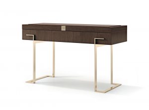 Carpanese Home Italian Console 7933 Desk Contemporary Collection