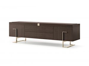 Carpanese Home Italian TV Stand 7916 Contemporary Collection