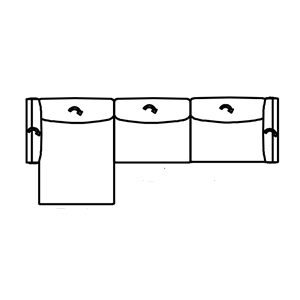 Sectional W(131.5″ x 69.7″)