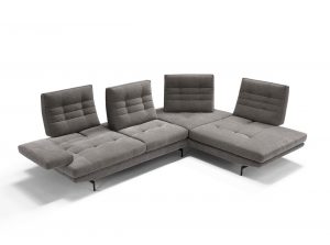 Baltik Sectional Sofa by Franco Ferri Made in Italy