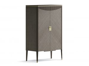 Carpanese Home Contemporary Italian 2 Door Bar Unit 7334