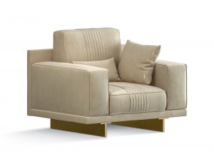 Carpanese Home Contemporary Italian Armchair 7337