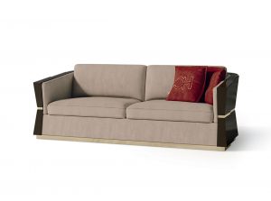 Carpanese Home Contemporary Italian Loveseat 7536