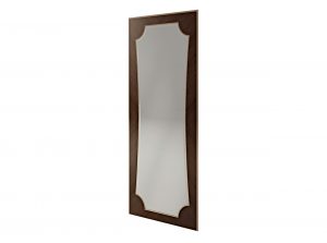 Carpanese Home Contemporary Italian Rectangular Wall Mirror 7135