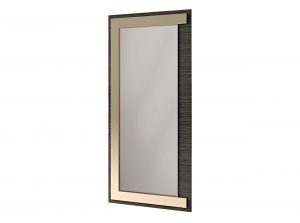 Carpanese Home Contemporary Italian Rectangular Wall Mirror 7924