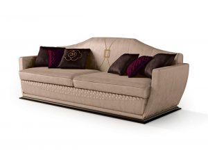 Carpanese Home Contemporary Italian Sofa 7039