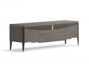 Carpanese Home Contemporary Italian TV Stand 7316 Media Console