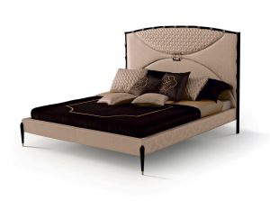 Carpanese Home Contemporary Italian Upholstered Bed 7081 Bedroom Set