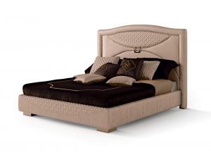 Carpanese Home Contemporary Italian Upholstered Bed 7195 Bedroom Set