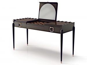 Carpanese Home Contemporary Italian Vanity Desk 7027 Bedroom Make up table